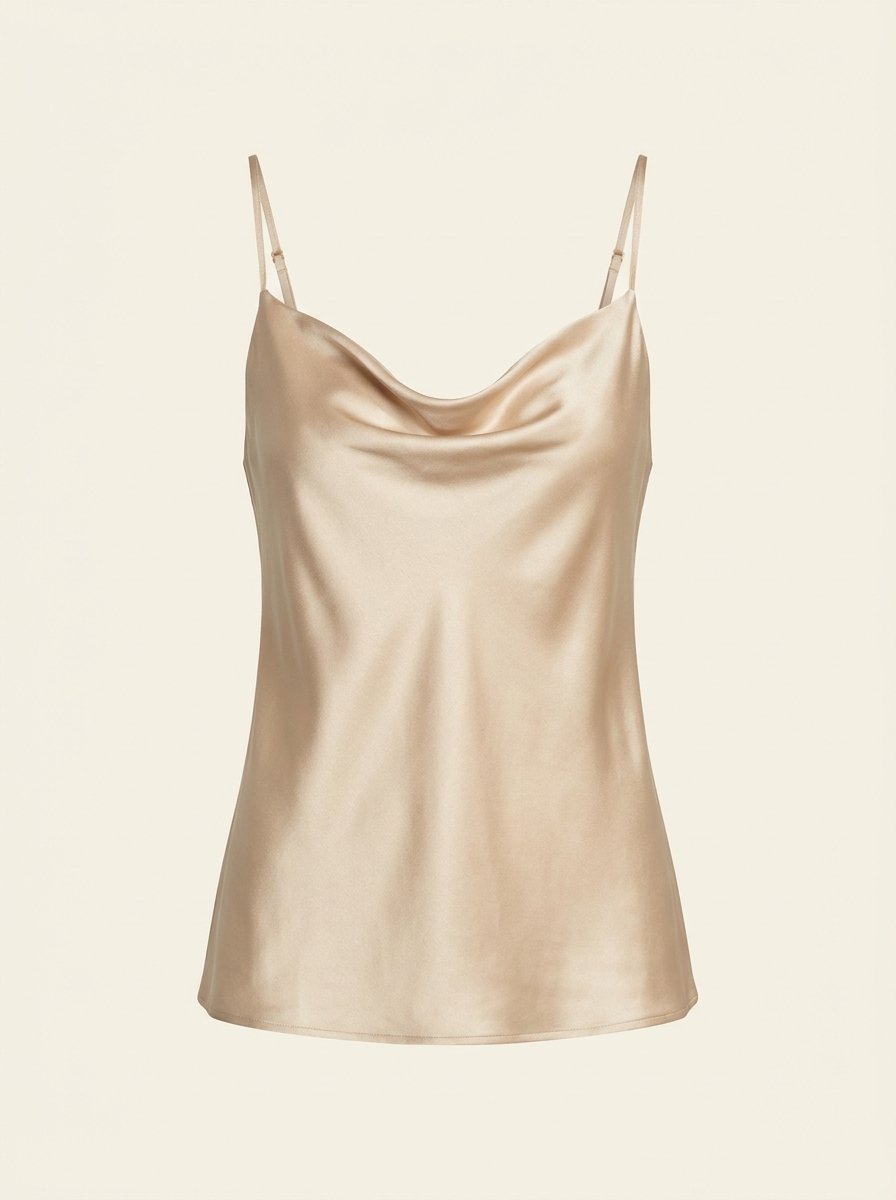Silk-Touch Cowl Cami